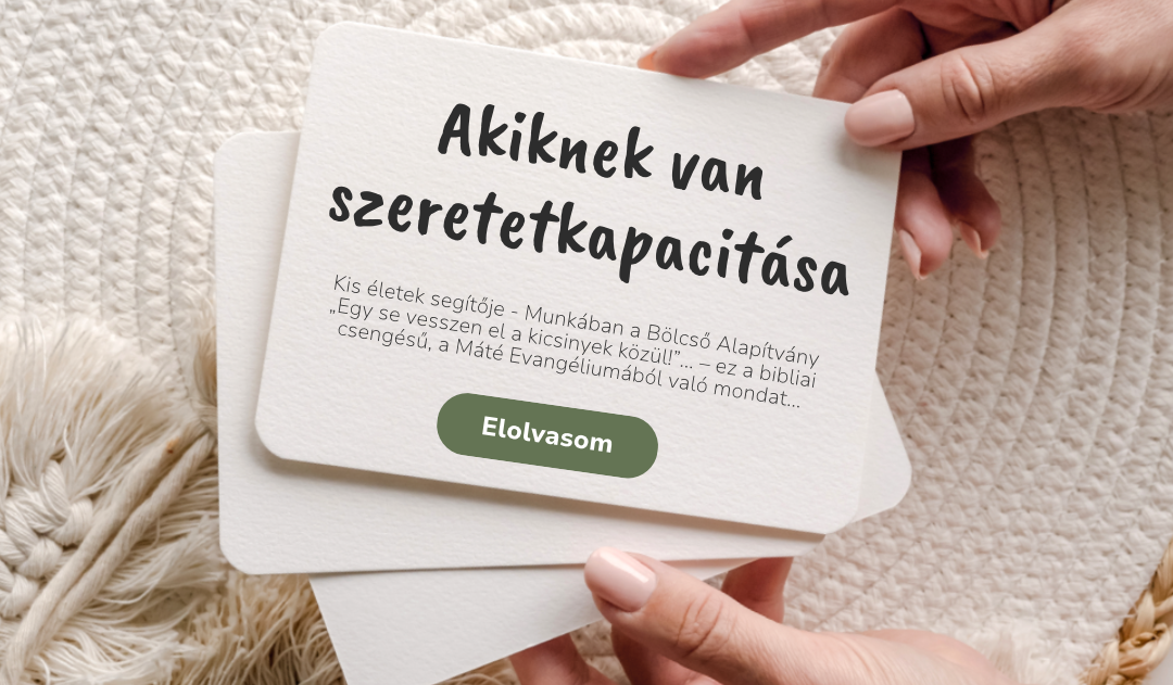 Összefogott a Bölcső Alapítvány